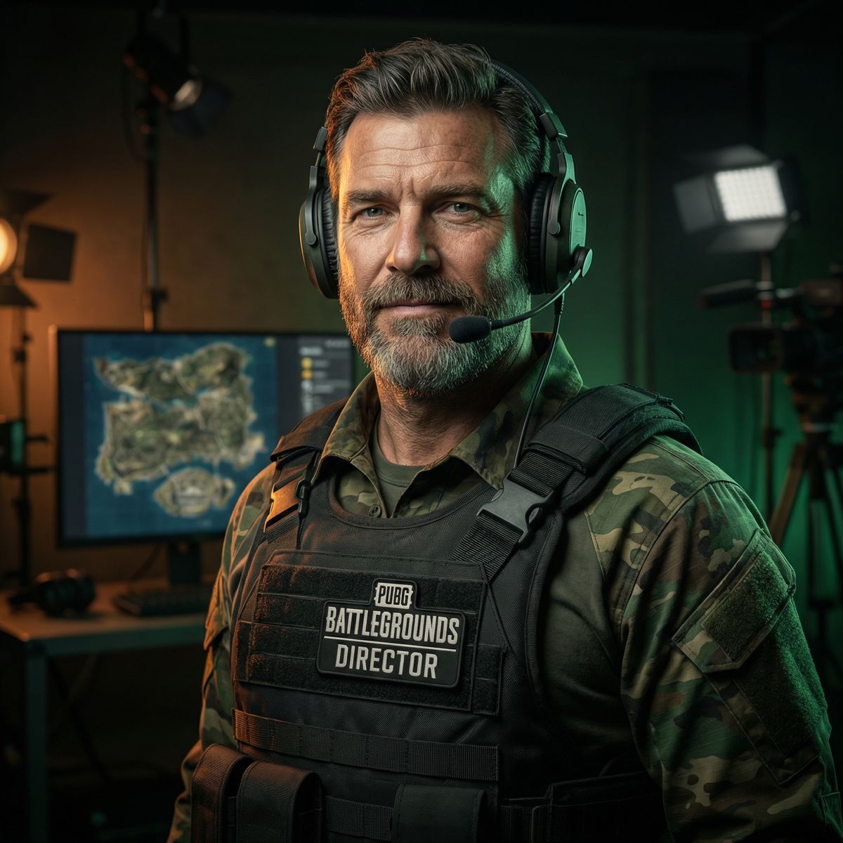 网红主播游戏解说导演