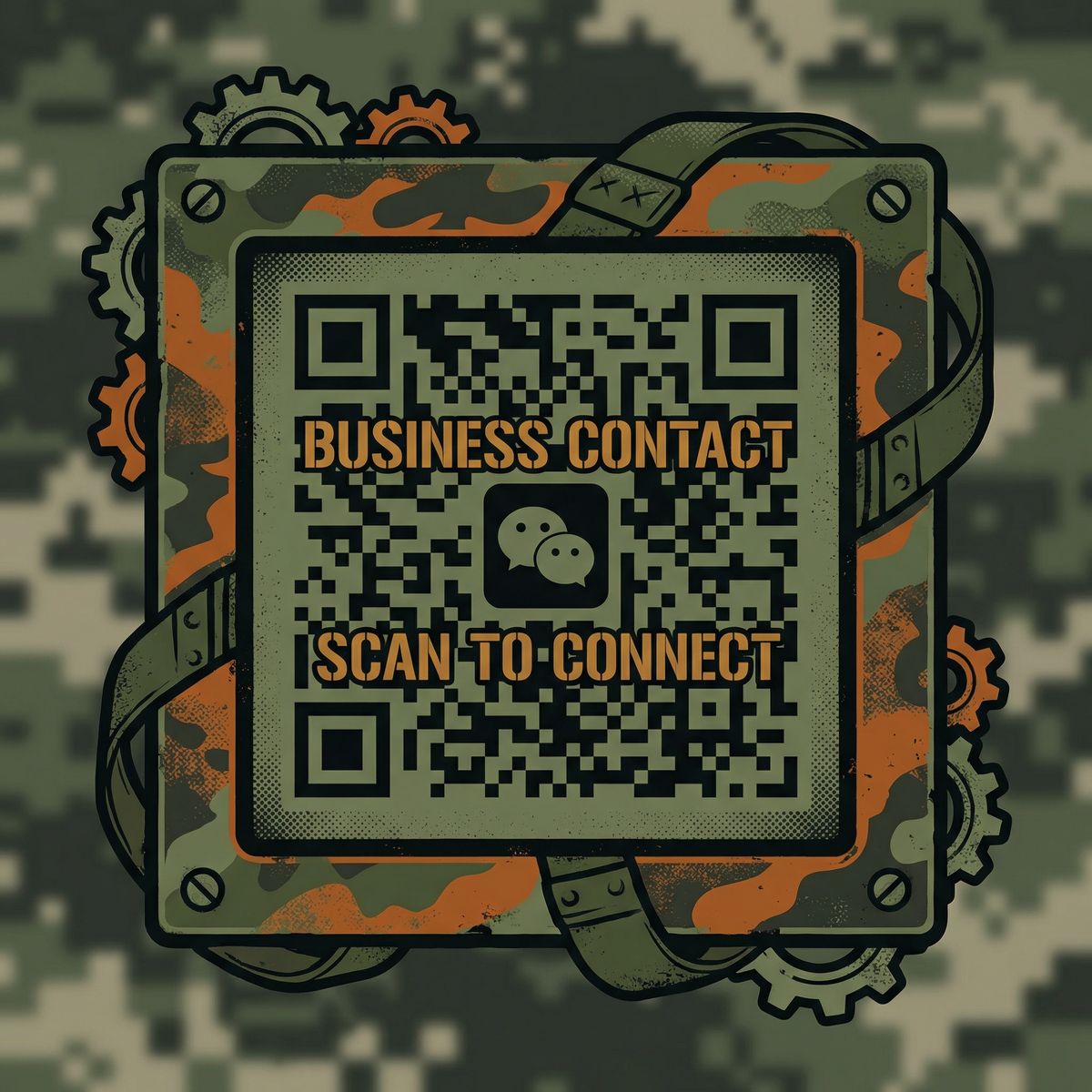 网红主播商务二维码